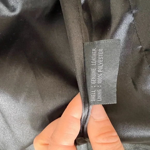 Vintage Guess Ponyhair Leather Jacket - Picture 8 of 9